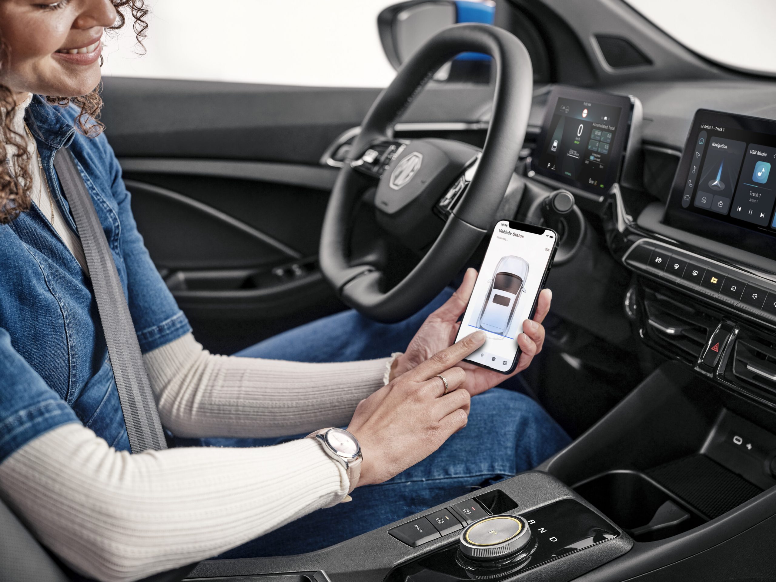MG iSMART App-Steuerung im MG3 Hybrid+