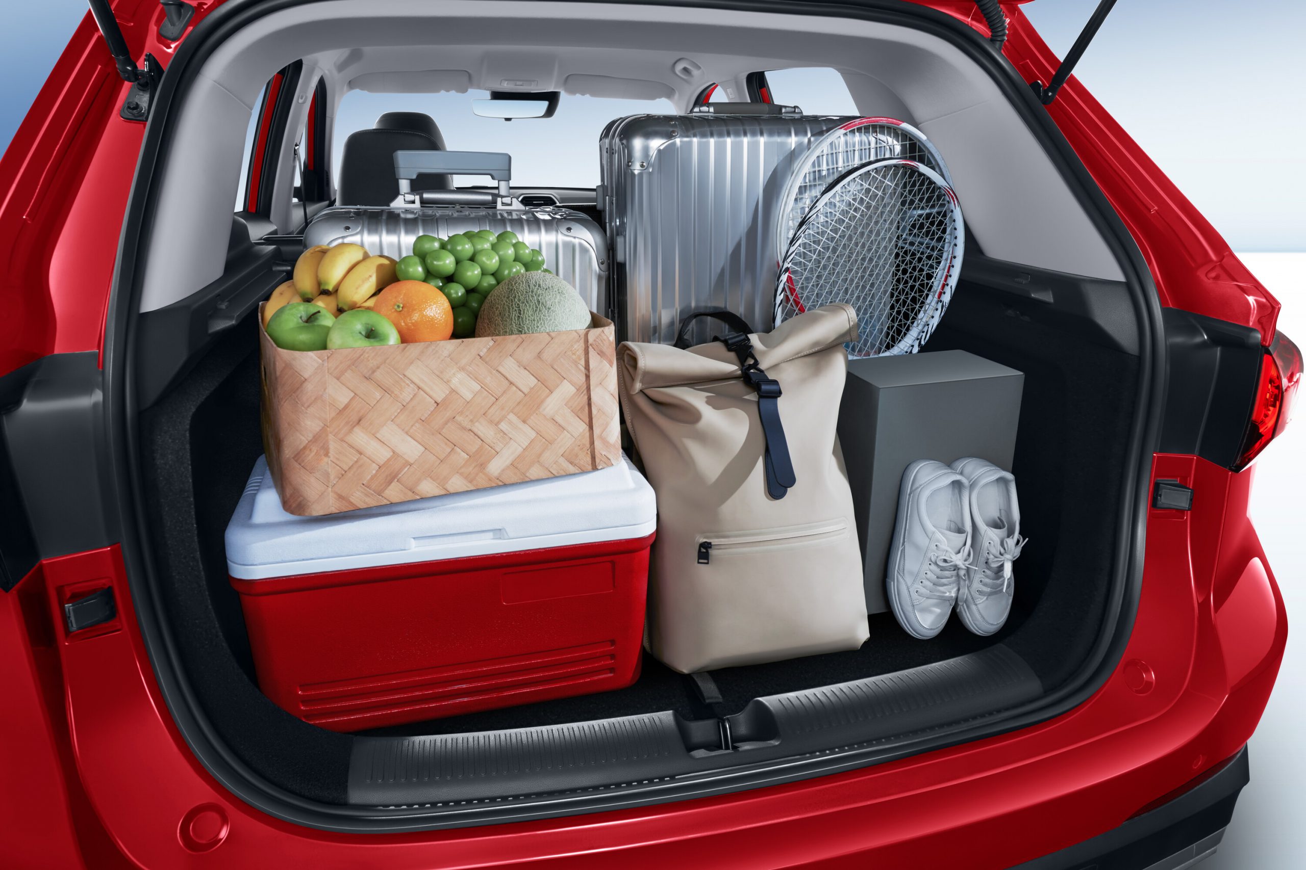 MG ZS Hybrid+ Kofferraum und Ladevolumen