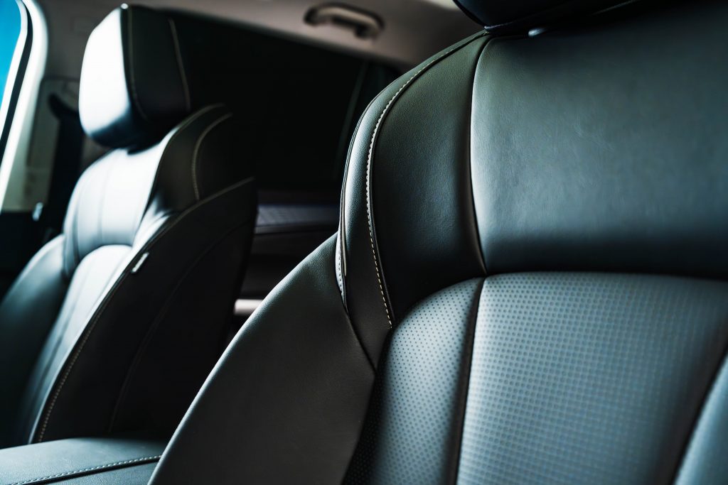 MGS9 Plug-in Hybrid Sitze und Innenraumkomfort MGS9 Plug-in Hybrid Ledersitze Detailaufnahme im Innenraum