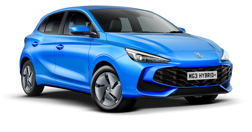 MG3 Hybrid+ in Como Blue